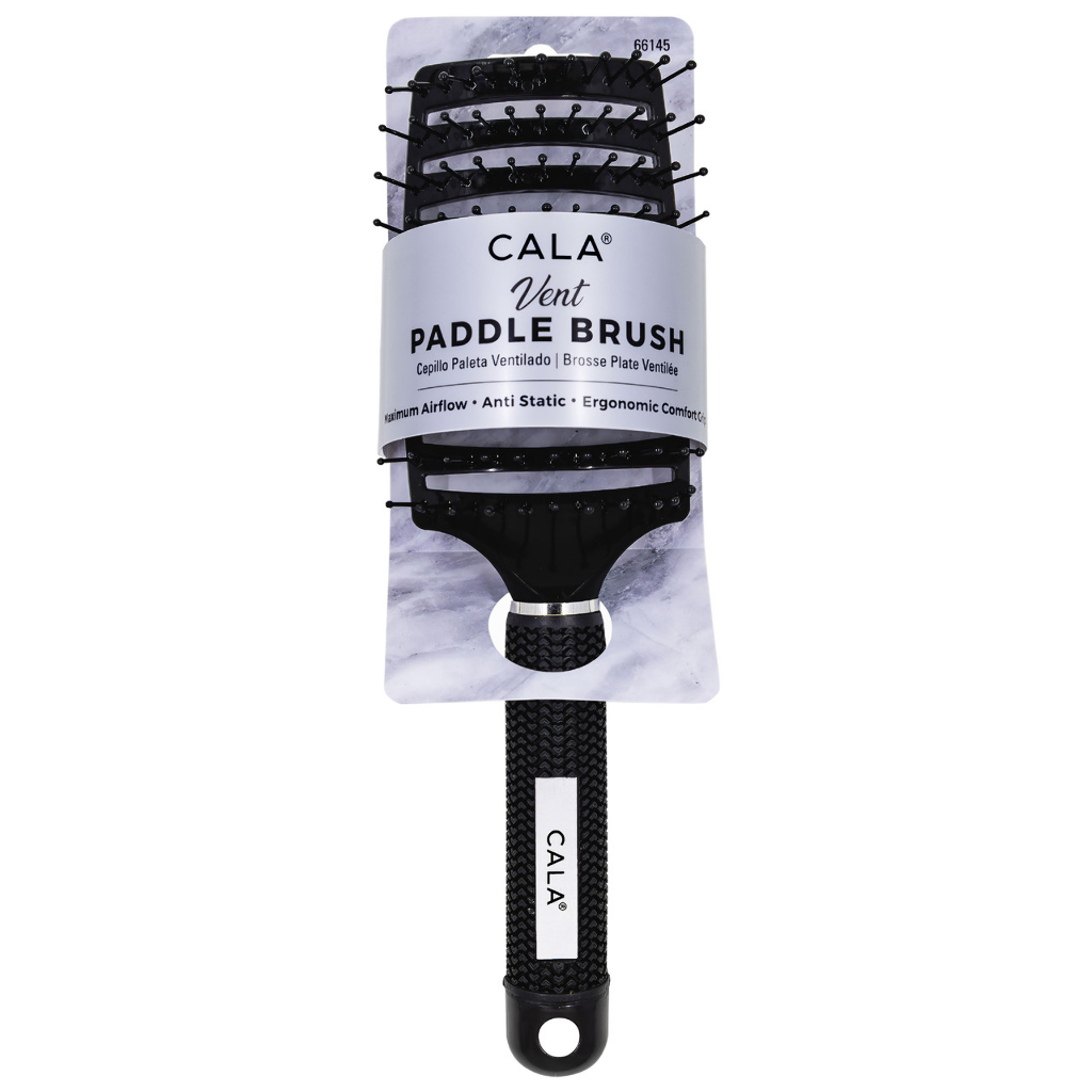 VENT PADDLE BRUSH - SILVER