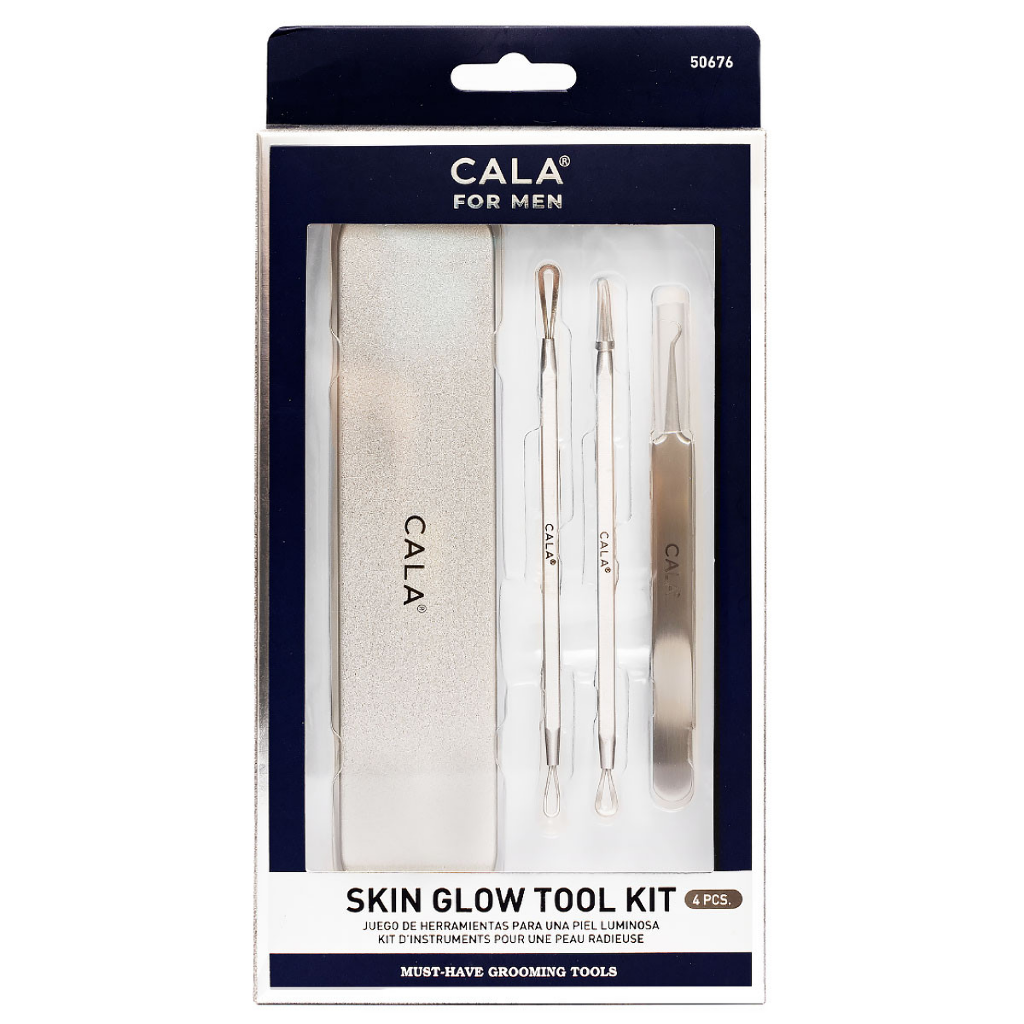 4PC SKIN GLOW TOOL KIT(MEN)