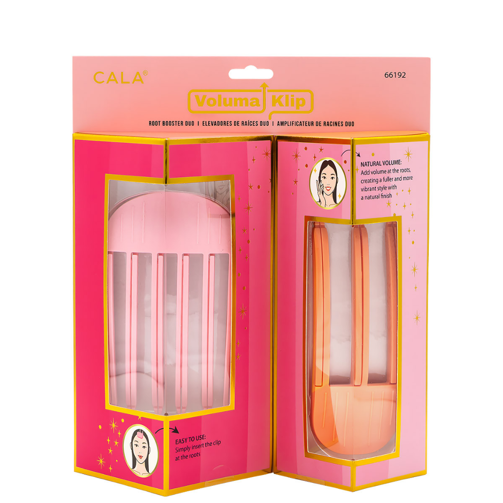VOLUMA KLIP 2PC PINK & ORANGE
