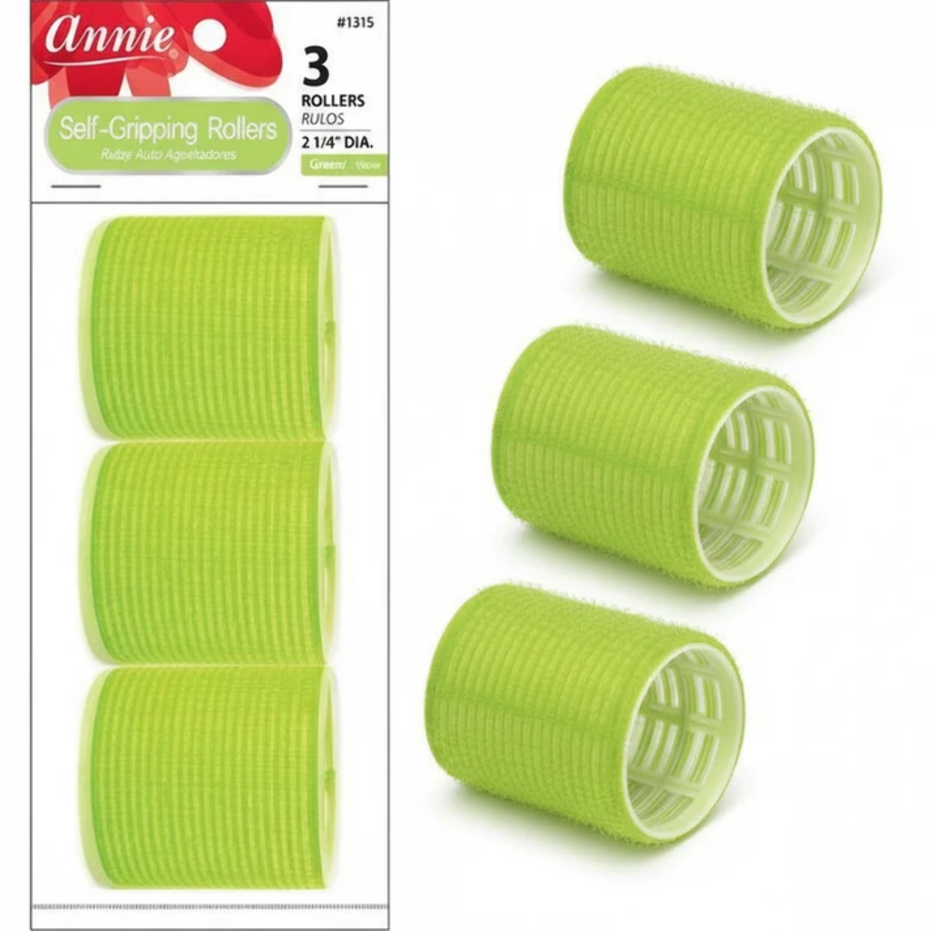 SELF GRIPPNG ROLLERS 2 1/4"-GREEN