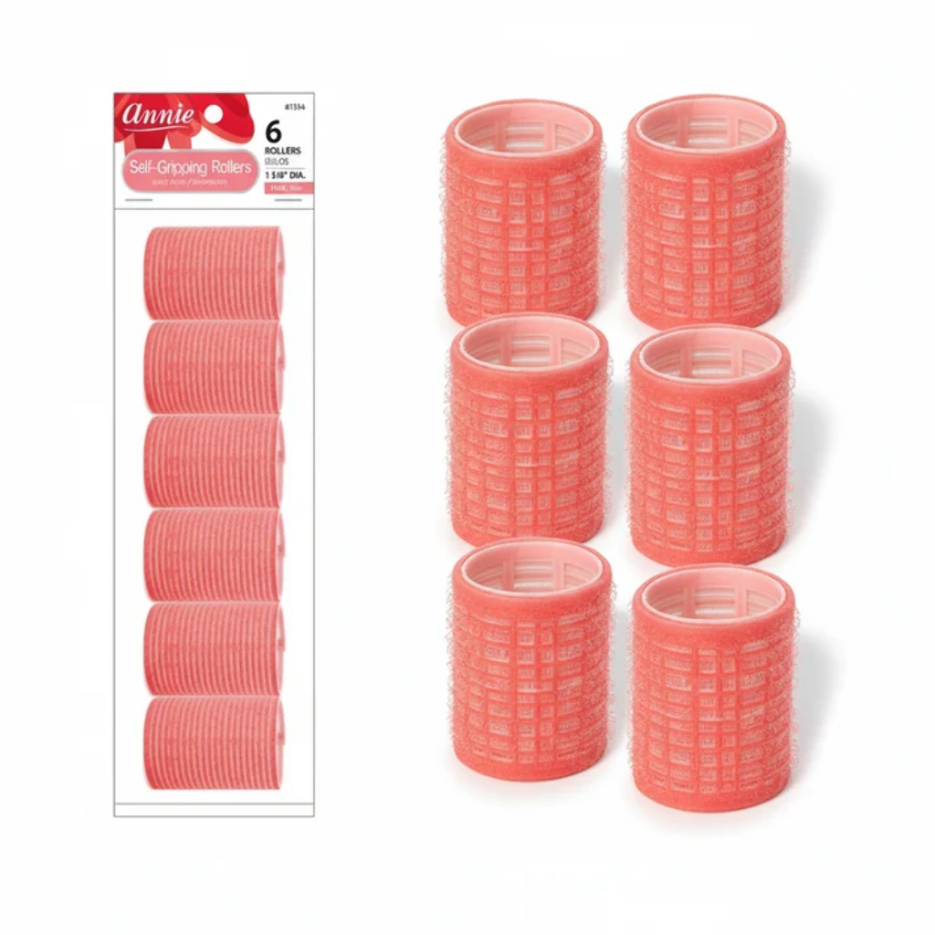 SELF GRIPPNG ROLLERS 1 5/8" -PINK