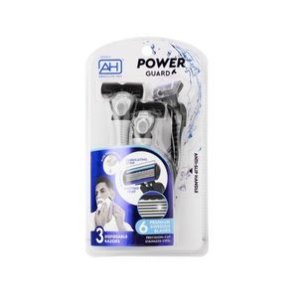 AH POWDER GUARD 6 RAZER 3CT(MEN)