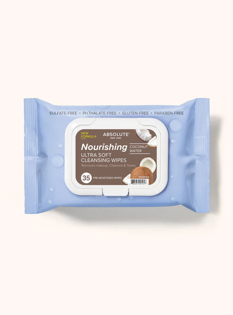 35 WIPES ULTRA SOFT CLEANSING WIPES-COCONUT WATER