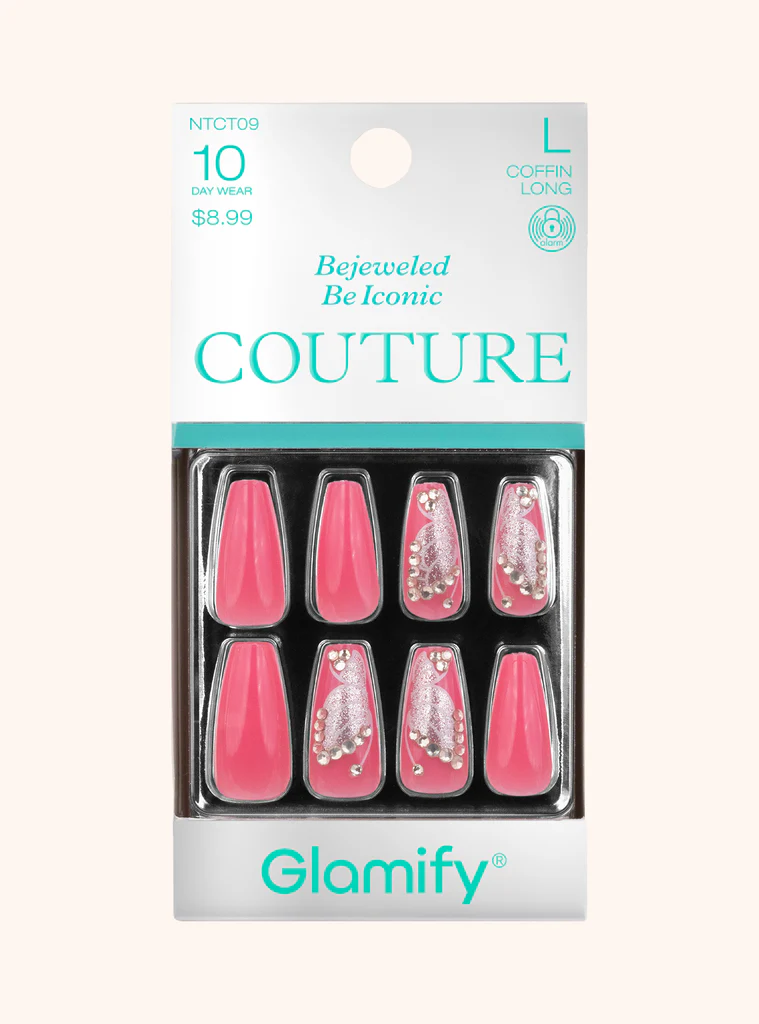 Nail Tip: COUTURE - COFFIN LONG