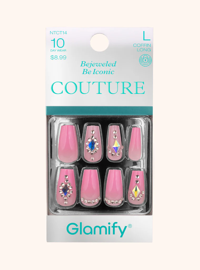 Nail Tip: COUTURE - COFFIN LONG