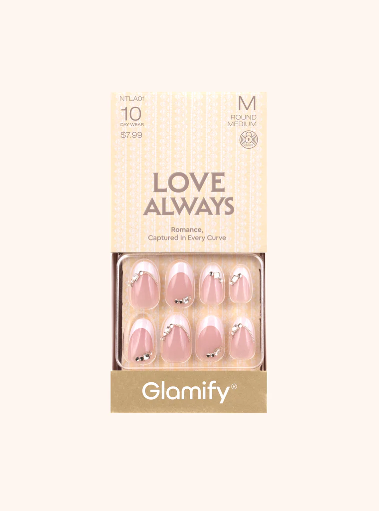 Nail Tip: LOVE, ALWAYS ROUND MEDIUM