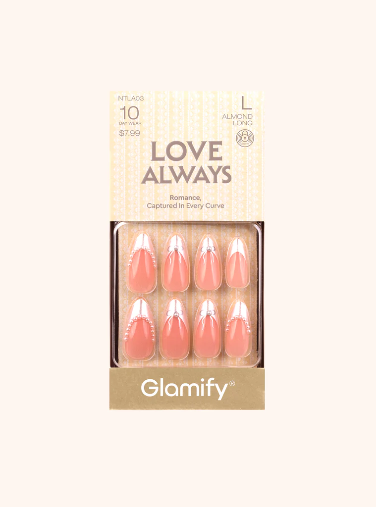 Nail Tip: LOVE, ALWAYS ALMOND LONG