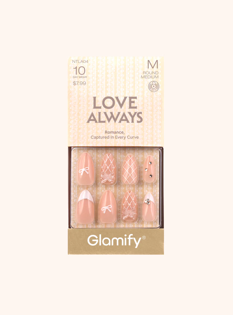 Nail Tip: LOVE, ALWAYS ALMOND MEDIUM