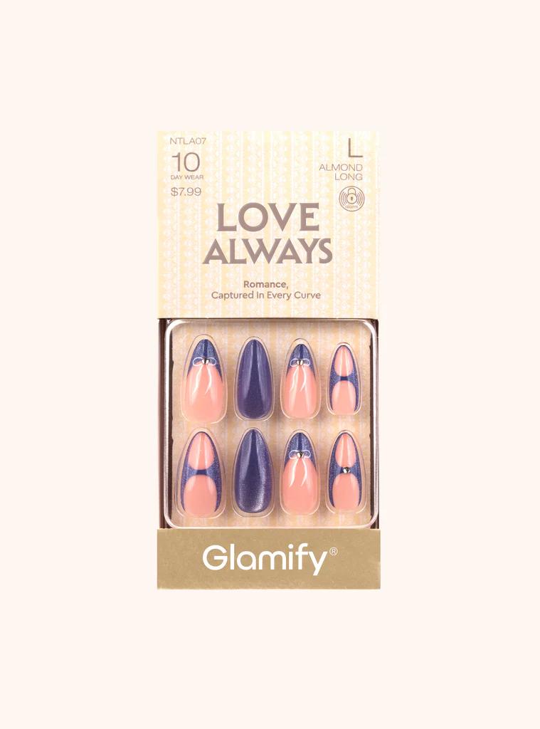 Nail Tip: LOVE, ALWAYS ALMOND LONG
