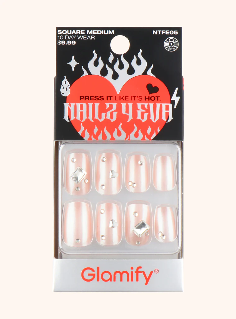 Nail Tip: NAILZ 4EVA SQUARE MEDIUM