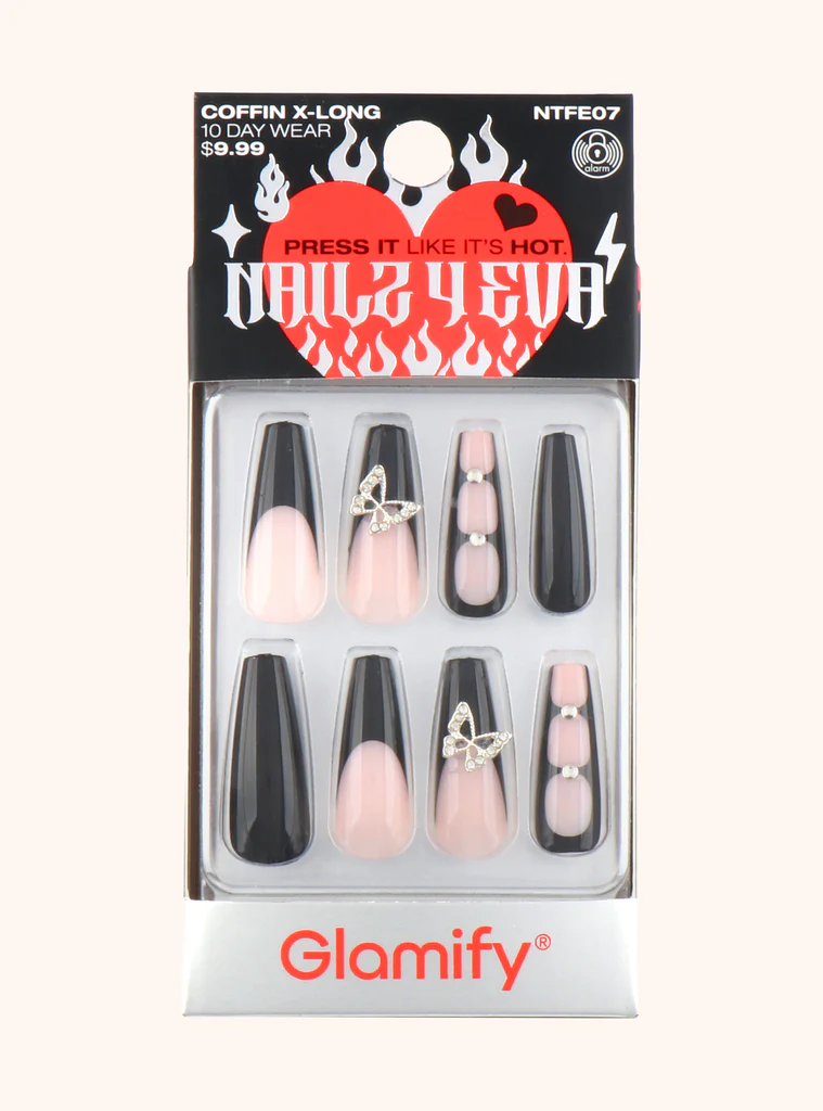 Nail Tip: NAILZ 4EVA COFFIN X-LONG