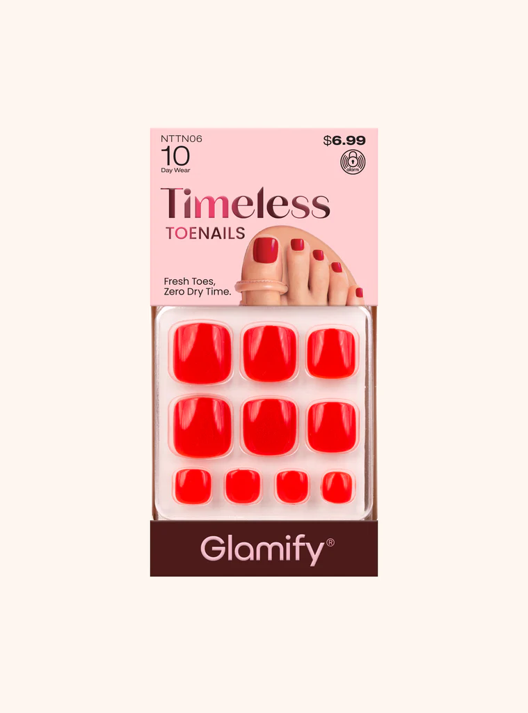 TIMELESS TOENAILS CLASSIC RED