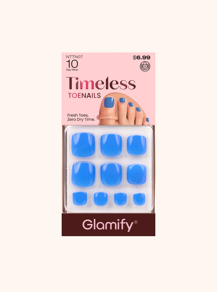 TIMELESS TOENAILS BLUE WAVE