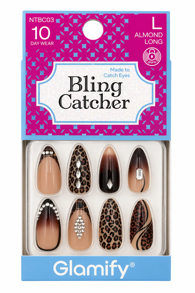 Nail Tip: BLING CATCHER ALMOND LONG