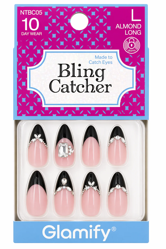 Nail Tip: BLING CATCHER ALMOND LONG