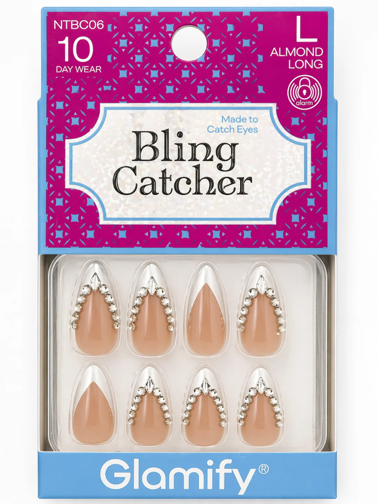 Nail Tip: BLING CATCHER ALMOND LONG