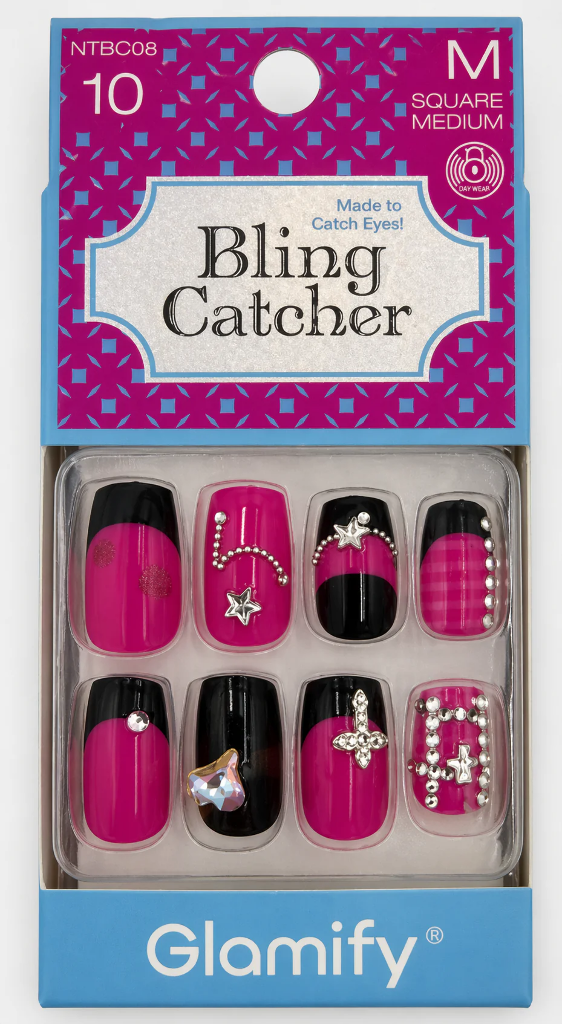 Nail Tip: BLING CATCHER SQUARE MEDIUM