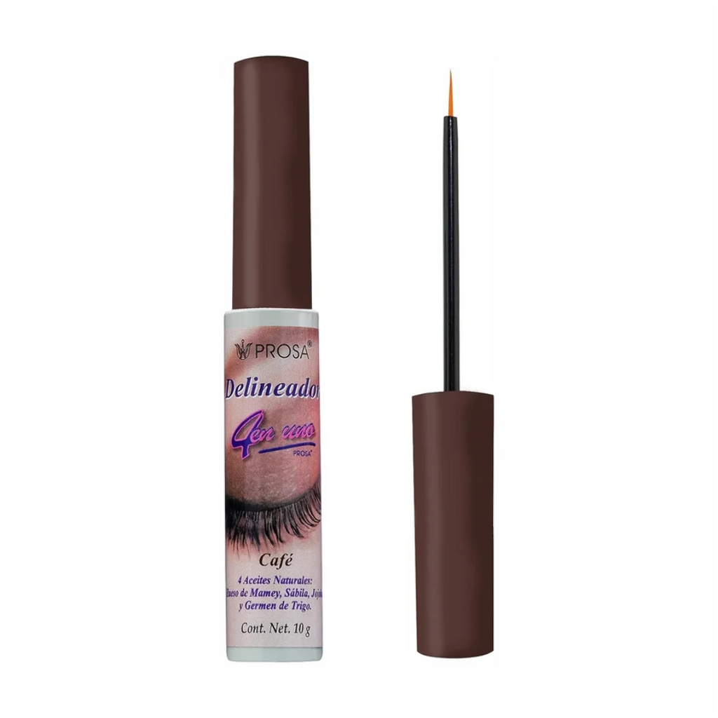 PROSA 4EN1-(Cafe Top) Delineador Cafe 10g EYELINER