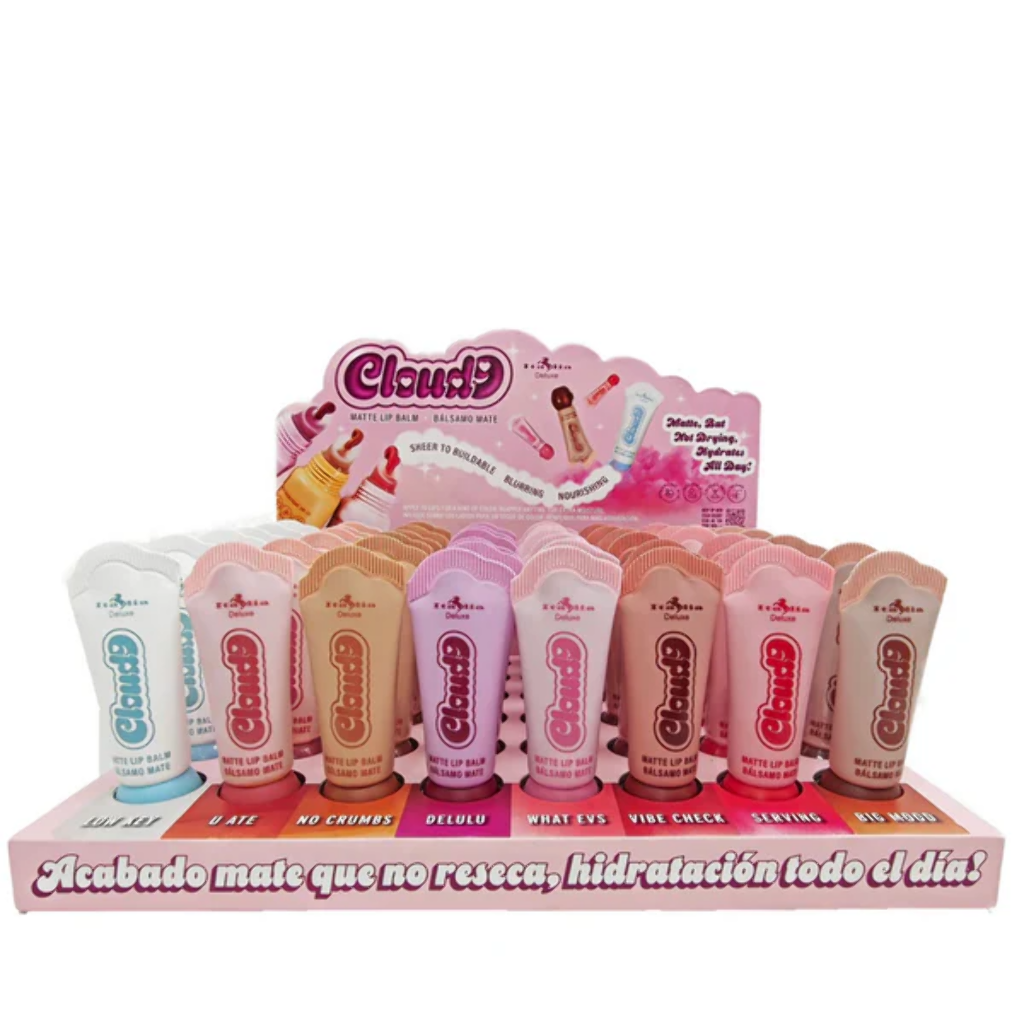 CLOUD9 MATTE LIP BALM 8 Shades