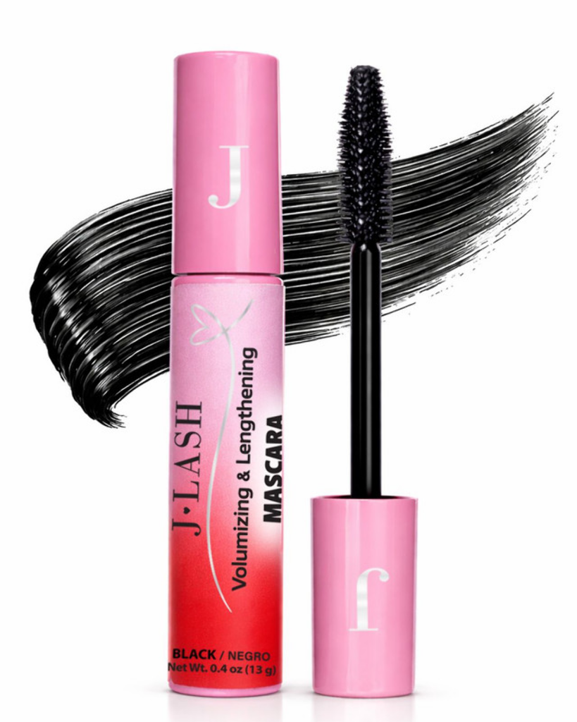 JLASH - VOLUMIZING & LEGNTHENING MASCARA - SILICONE BRUSH
