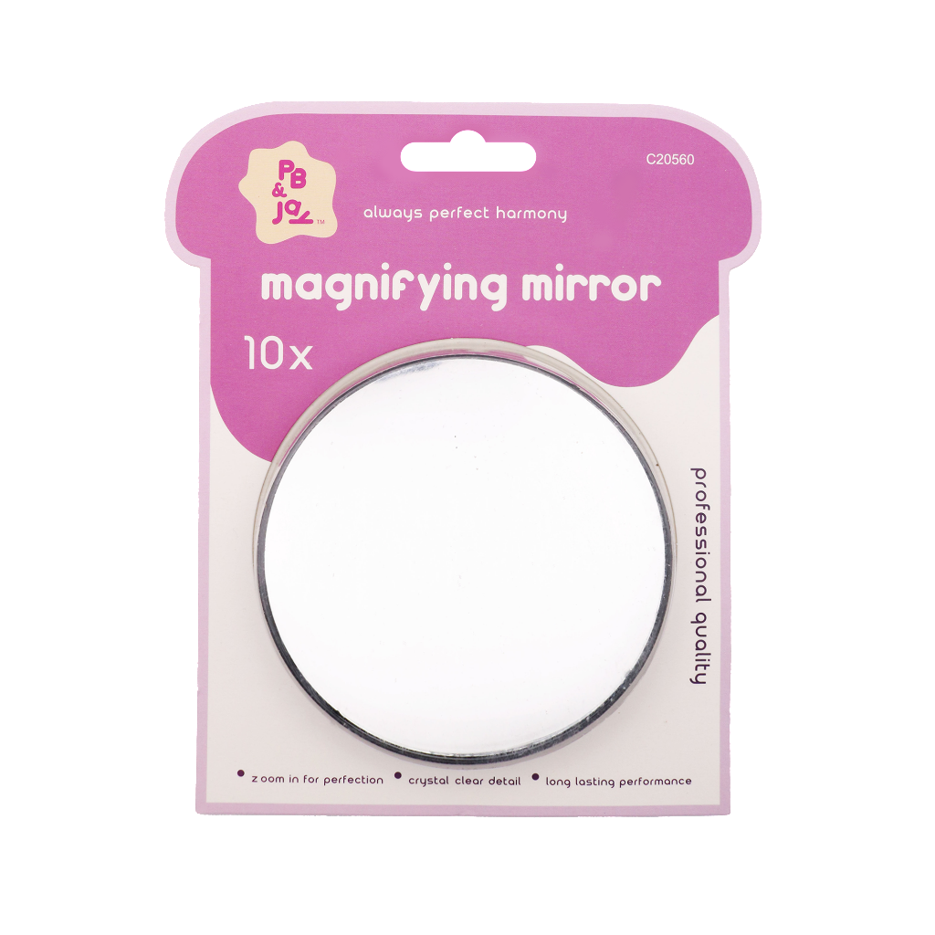 PB&JAY - 10x MAGNIFYING MIRROR