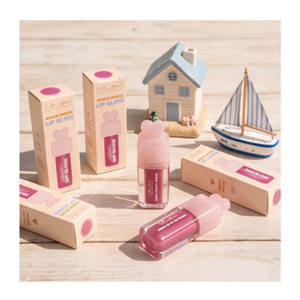 CELAVI - BEACH HOUSE LIP GLOSS (4FLAVOR)