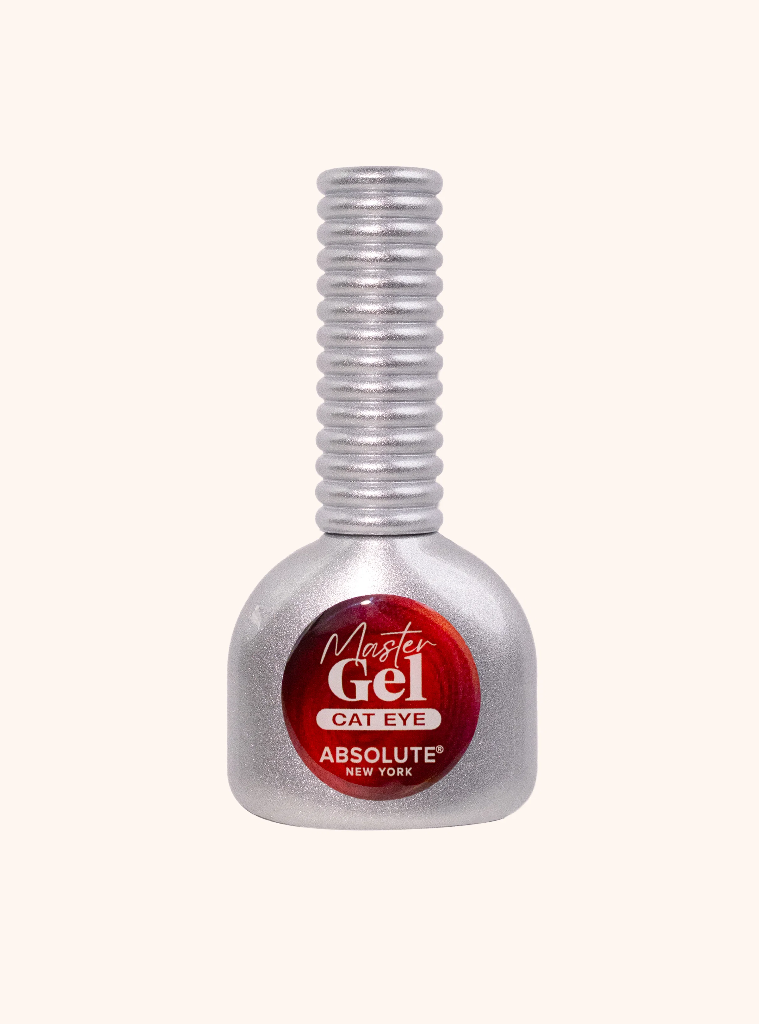 ABNY - MASTER GEL GLASS BEAD CAT EYE - RUBY MOON