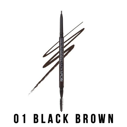 MICRO BLADING EYEBROW PENCIL - BLACK BROWN