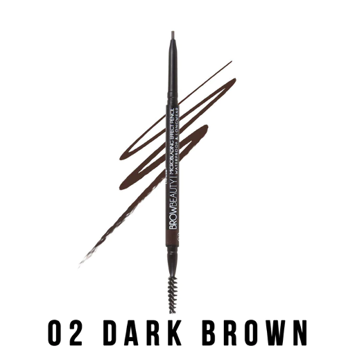 MICRO BLADING EYEBROW PENCIL - DARK BROWN