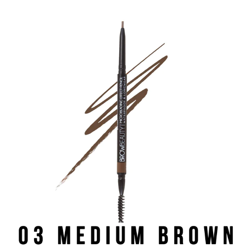 MICRO BLADING EYEBROW PENCIL - MEDIUM BROWN