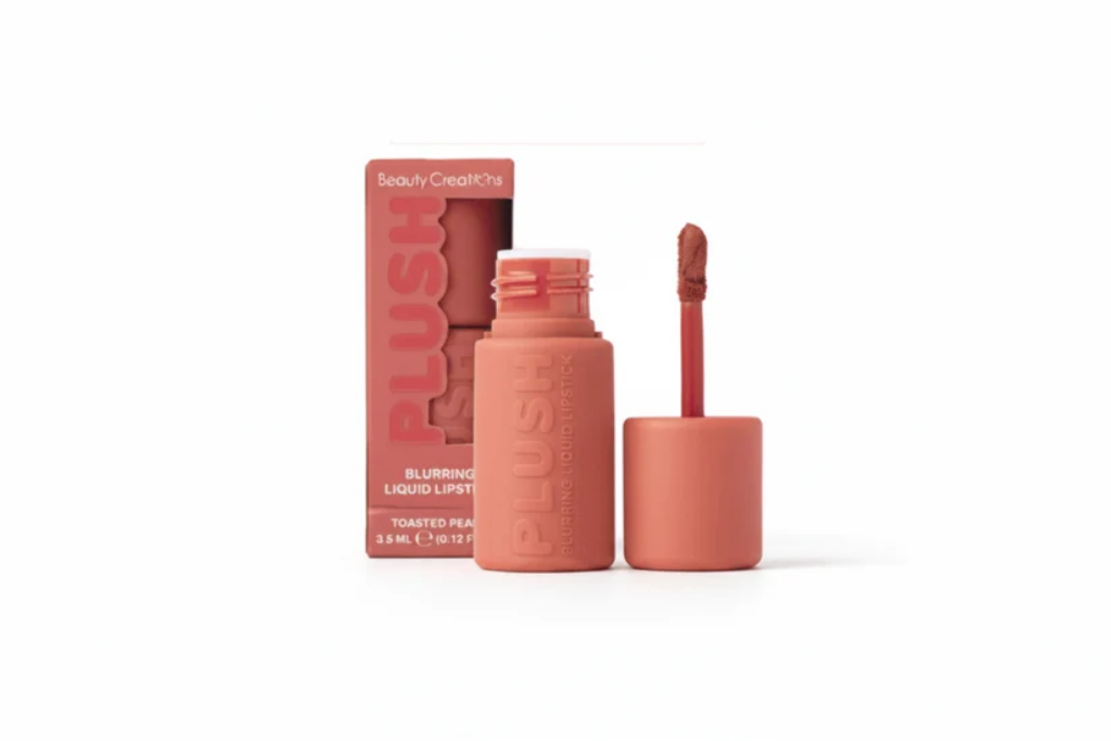 BC PLUSH BLURRING LIQUID LIPSTICK - PLBLP3 - TOASTED PEACH