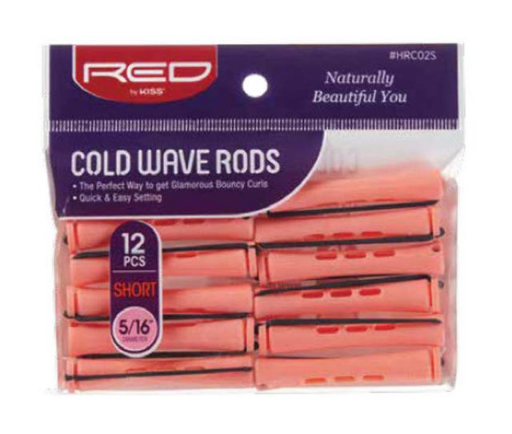 Cold Wave Rods, Short,5/16",12pc, Pink