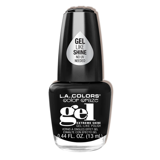 LA COLOR GEL LIKE POLISH ANARCHY(BLACK)