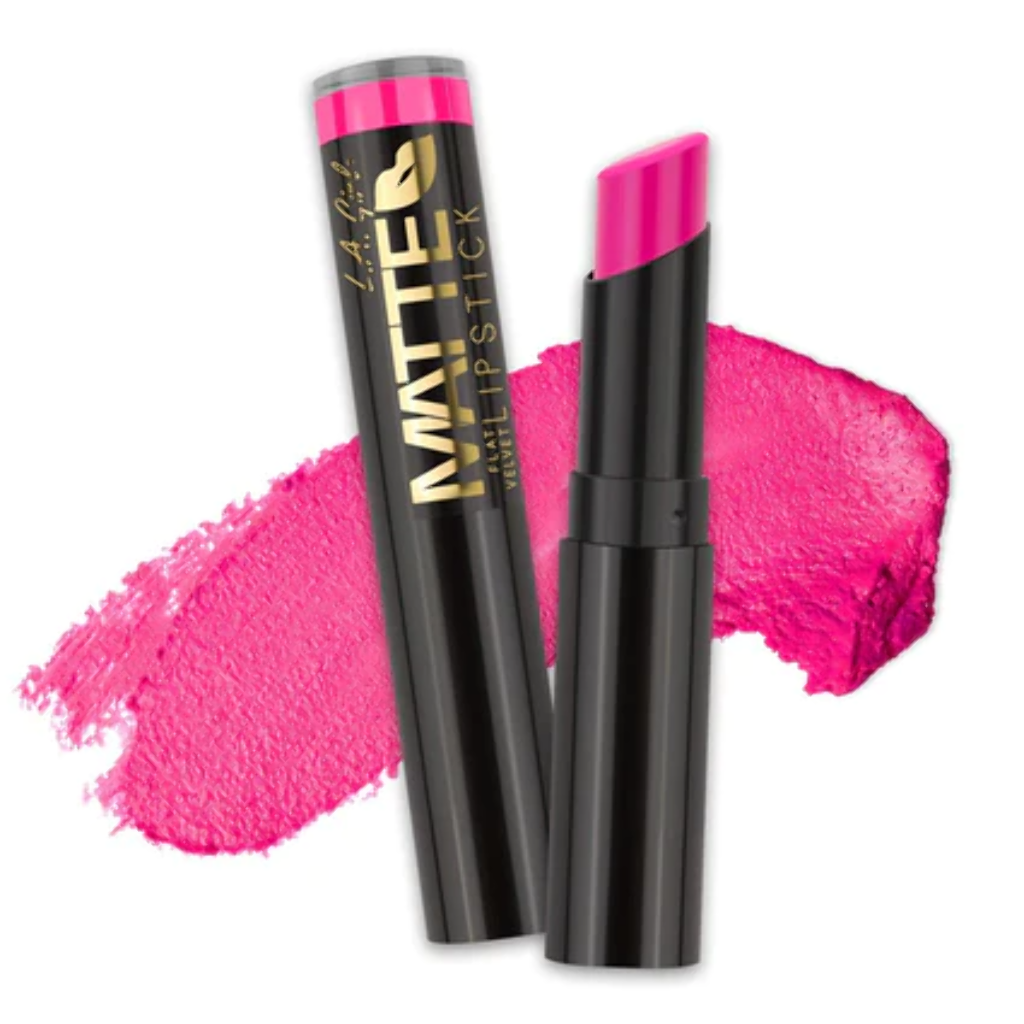 MATTE FLAT VELVET LIPSTICK - ELECTRIC