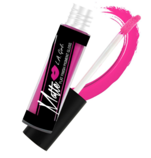 MATTE FLAT FINISH PIGMENT LIPGLOSS-TULLE