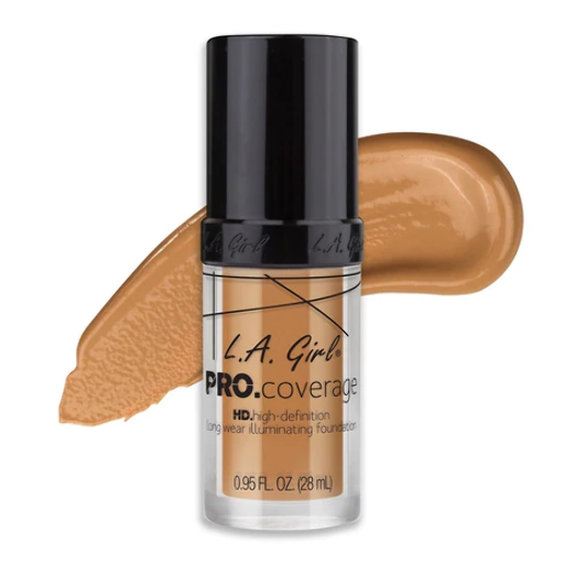 LA GIRL-PRO COVERAGE FOUNDATION-NUDE BEIGE