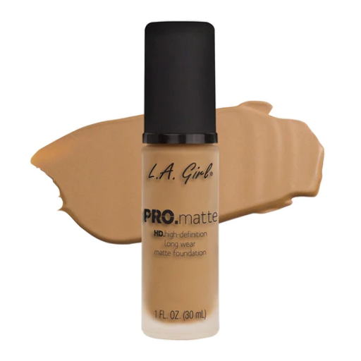 PRO MATTE FOUNDATION-MEDIUM BEIGE/3PCS