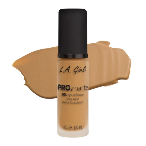 PRO MATTE FOUNDATION-LIGHT TAN/3PCS