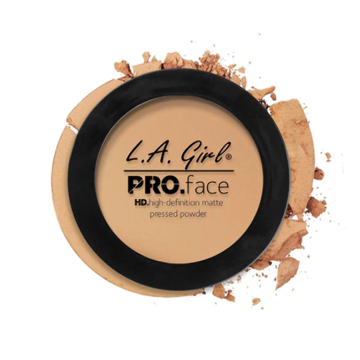 PRO FACE MATTE PRESSED POWDER-SOFT HONEY