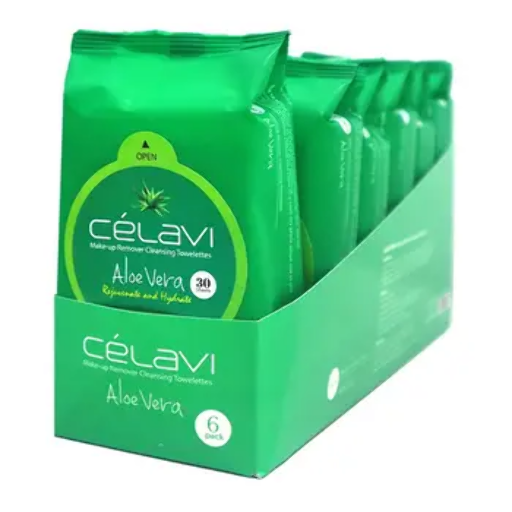MAKEUP REMOVER -ALOE VERA (6 PCS) – Wholesale Beauty LA