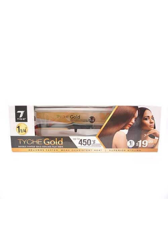 TYCHE-GOLD 1.25"-FLAT IRON