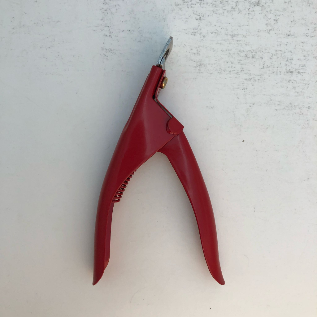 CLEANAIL - RED ACRYLIC NAIL TIP CUTTER