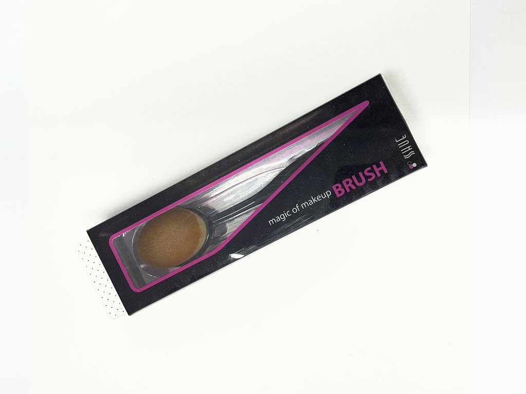 SPOON BRUSH BLACK HANDLE L