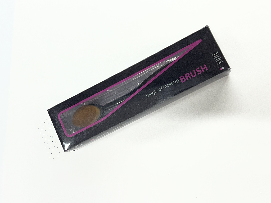 SPOON BRUSH BLACK HANDLE S