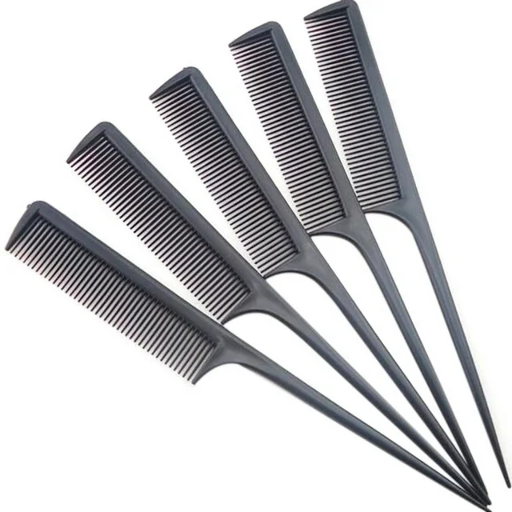 BMG-702K TEASE COMB-BLACK/12PCS