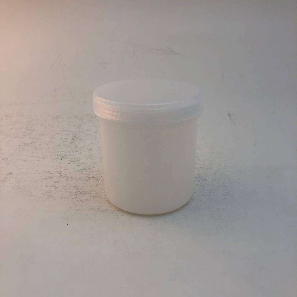 #9021 - 240ML - PLASTIC JAR W/LID