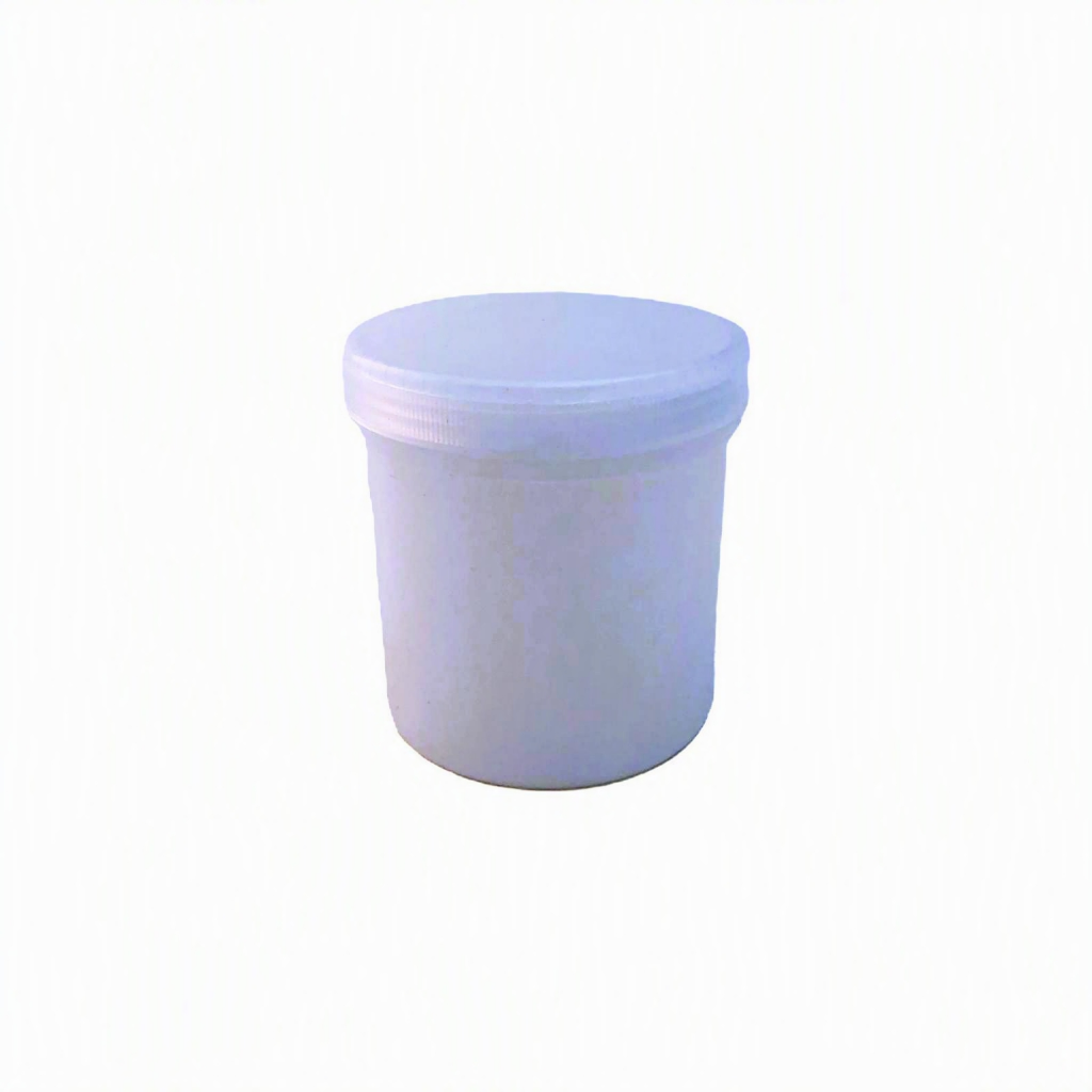 #9021 - 240ML - PLASTIC JAR W/LID
