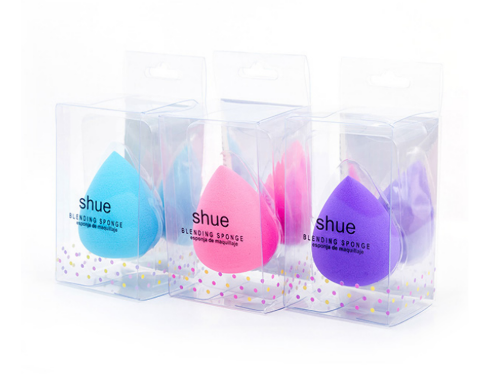 SHUE BLENDING SPONGE (EGG) - ASSORTED COLOR (12 PCS)