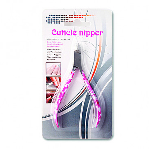 NAIL CUTICLE NIPPER FLOWER/12PCS