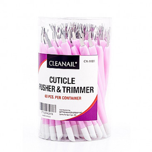 Cuticle Pusher & Trimmer/60PCS